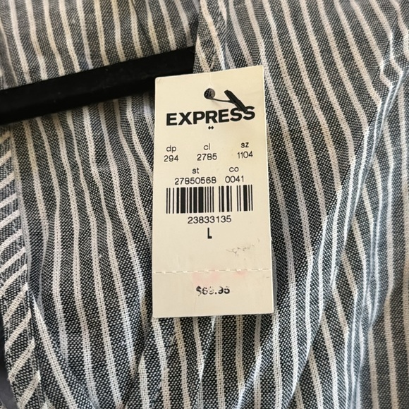 Express | NWT stripped jumpsuit - Picture 6 of 6